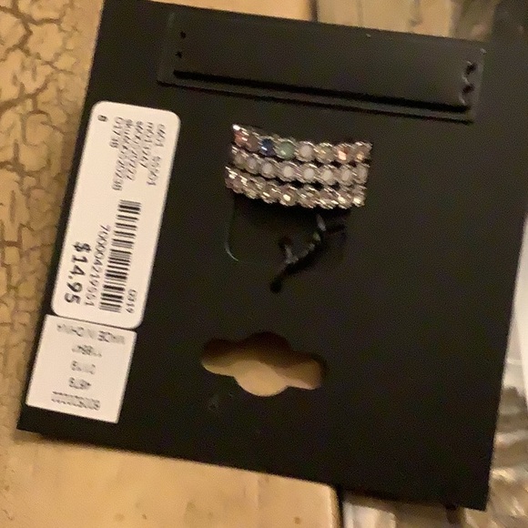 Lane Bryant rings set of 3 solid white and the other one is multicolor s… - Picture 3 of 10